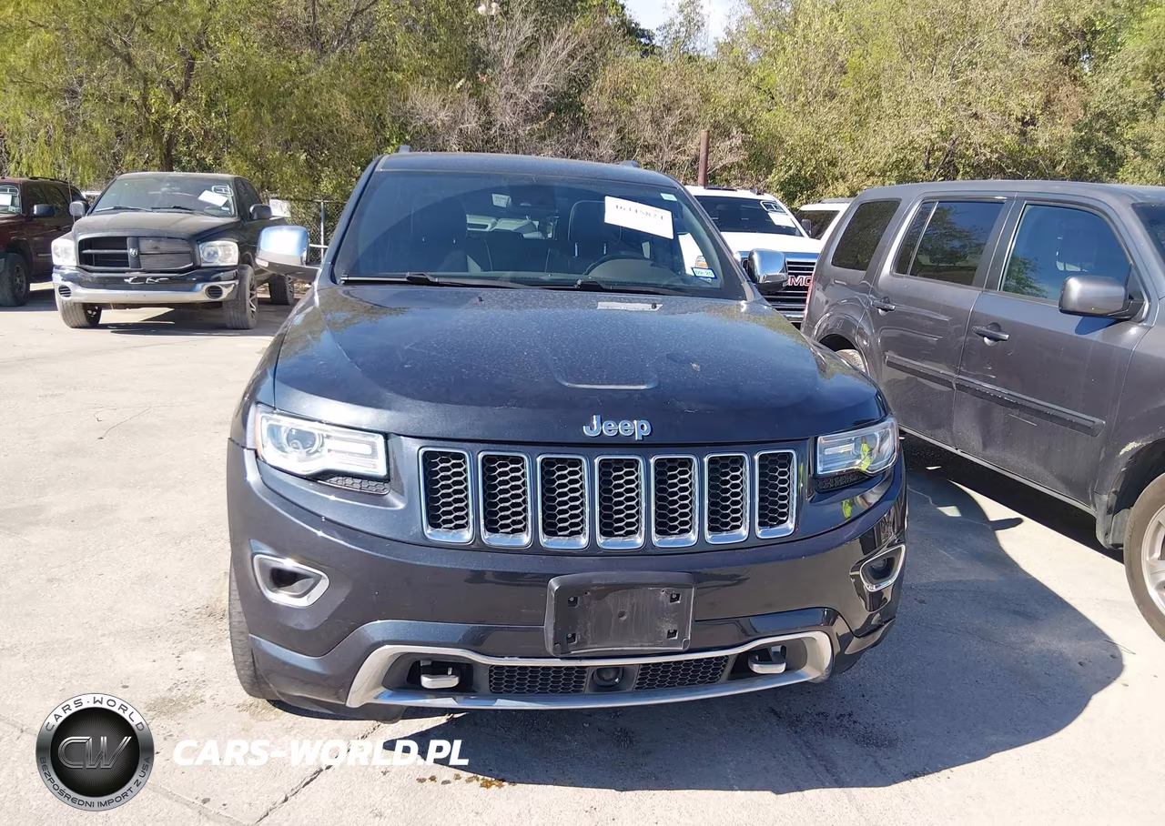 2014 Jeep Grand Cherokee Overland VIN:1C4RJECG6EC589782 - 12