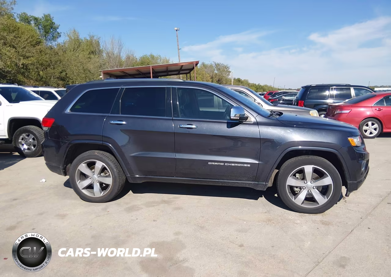2014 Jeep Grand Cherokee Overland VIN:1C4RJECG6EC589782 - 13