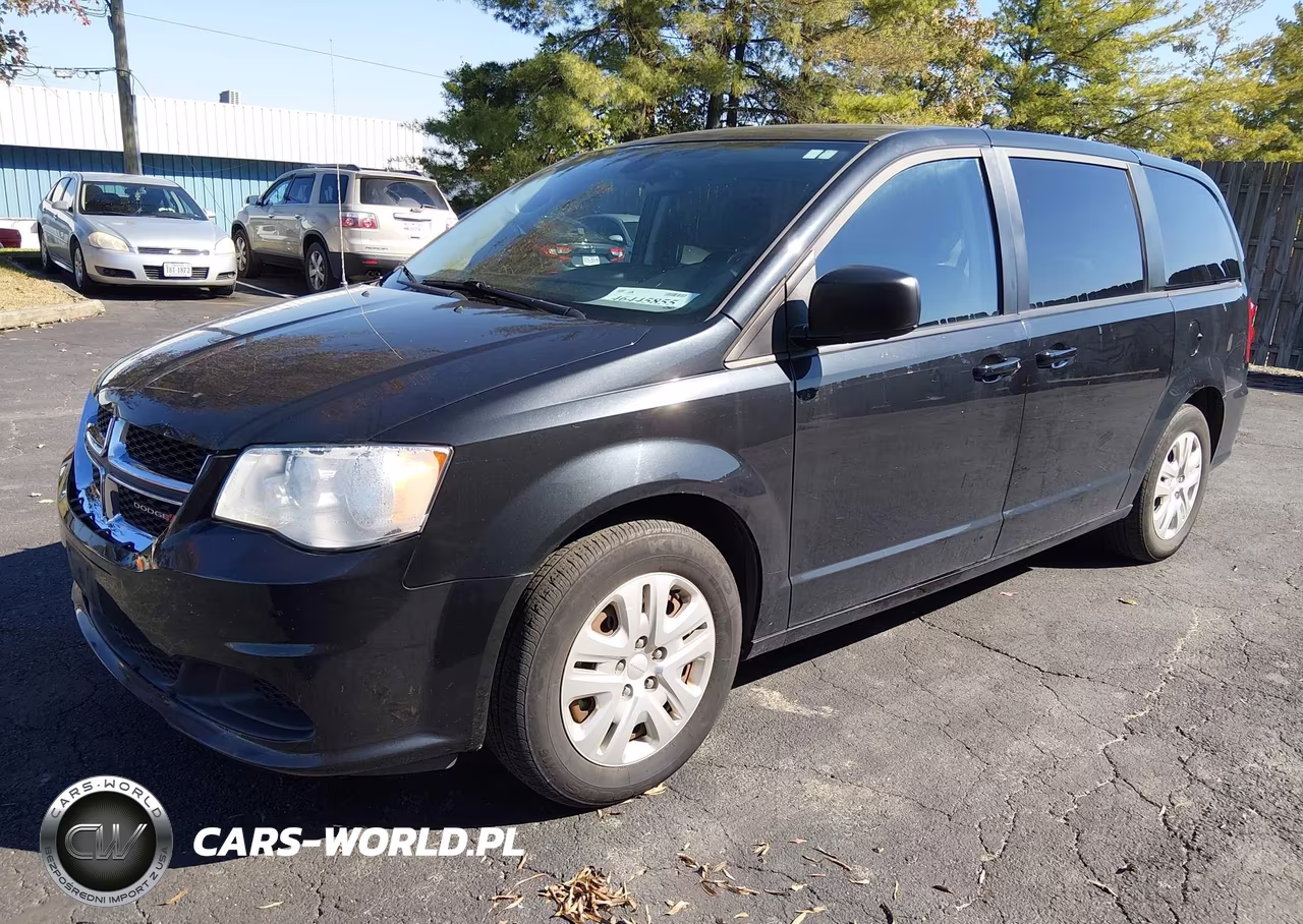 2018 Dodge Grand Caravan Se VIN:2C4RDGBG9JR313019 - 2