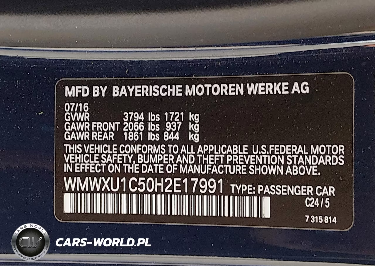 2017 Mini Hardtop Cooper VIN:WMWXU1C50H2E17991 - 9