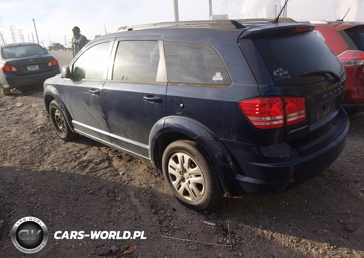 2017 Dodge Journey Se VIN:3C4PDCAB6HT683809 - 3