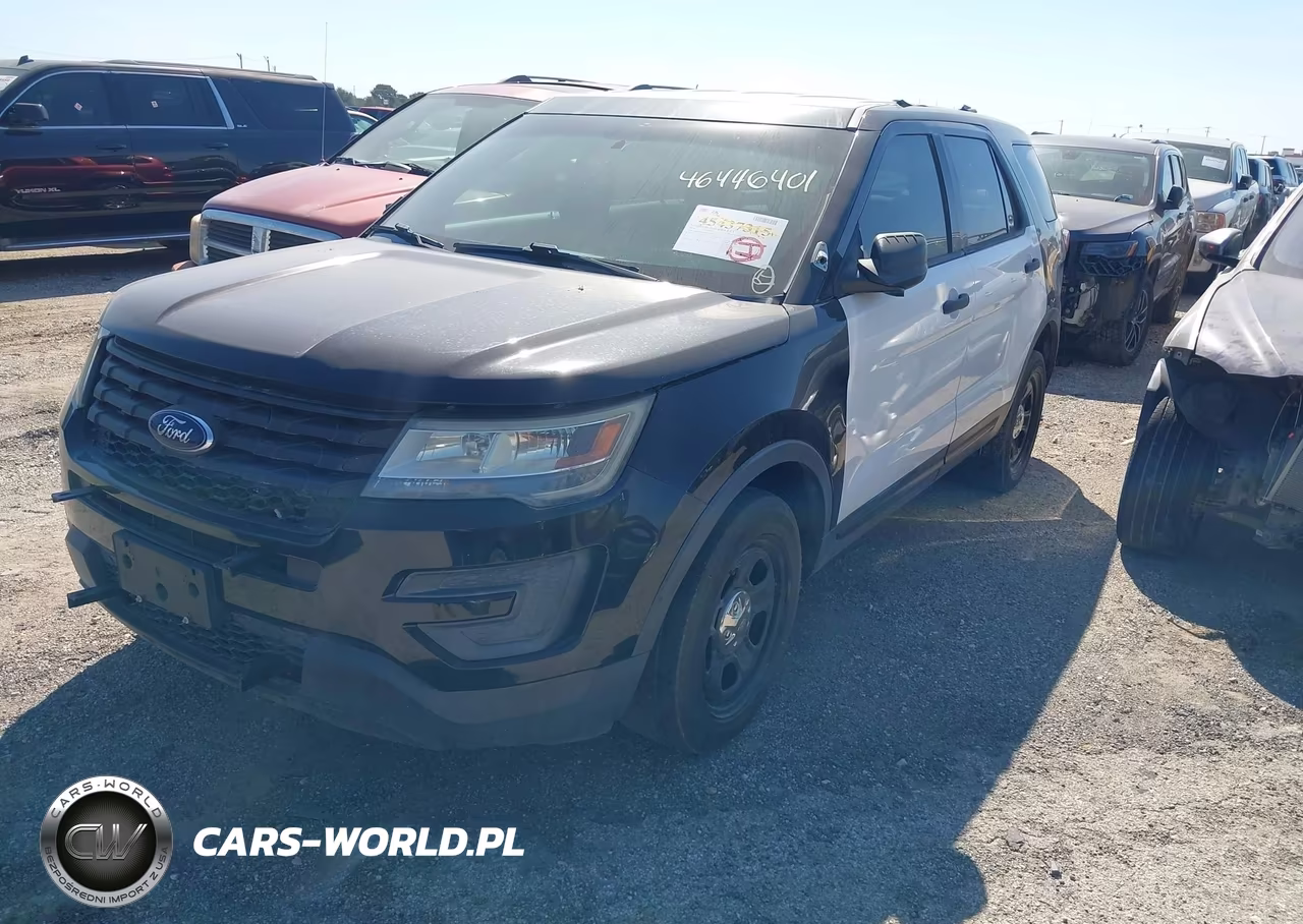 2016 Ford Utility Police Interceptor VIN:1FM5K8AR9GGD16456 - 2