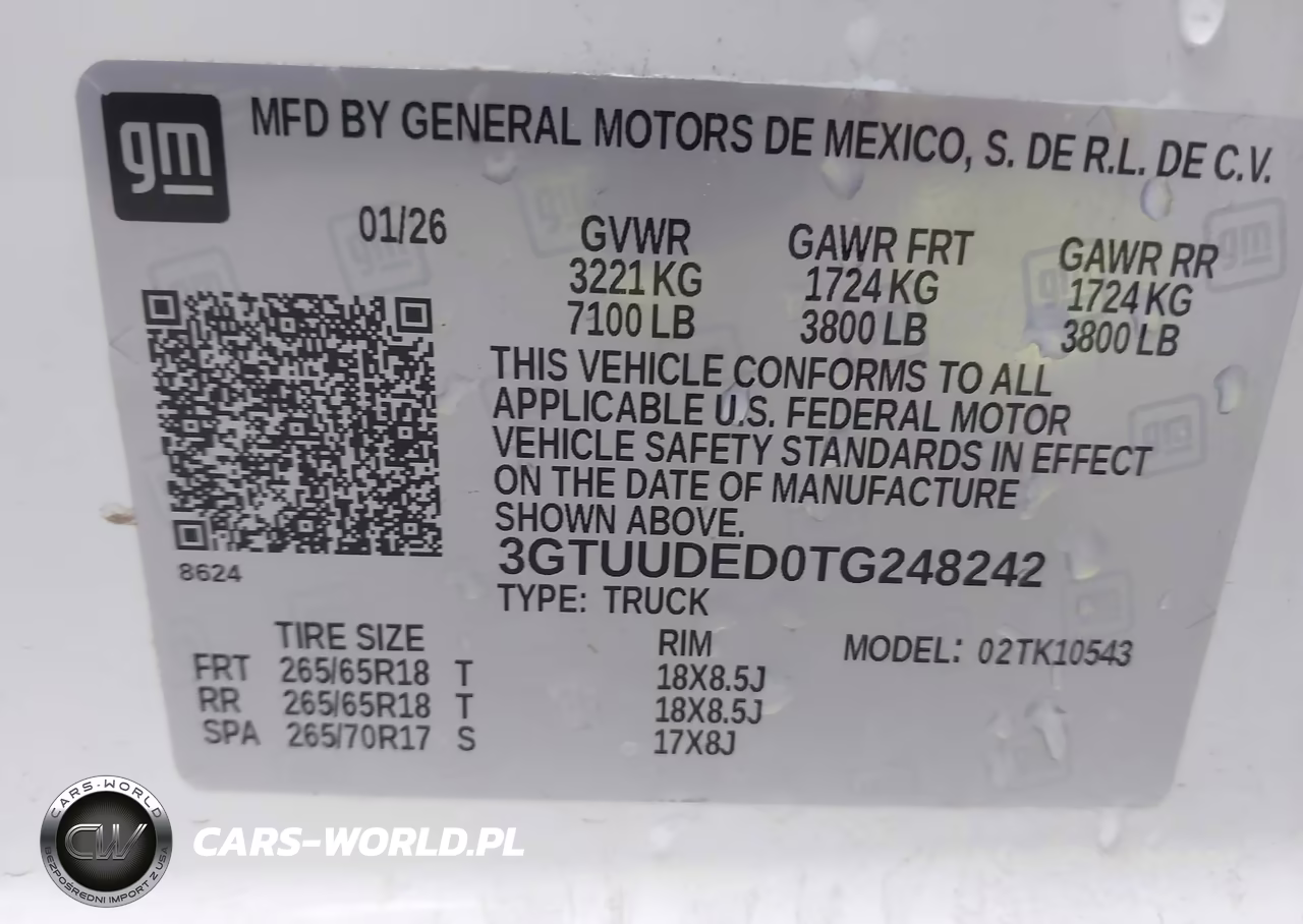 2026 GMC Sierra 1500 , Short Bed, Slt, 4Wd VIN:3GTUUDED0TG248242 - 9