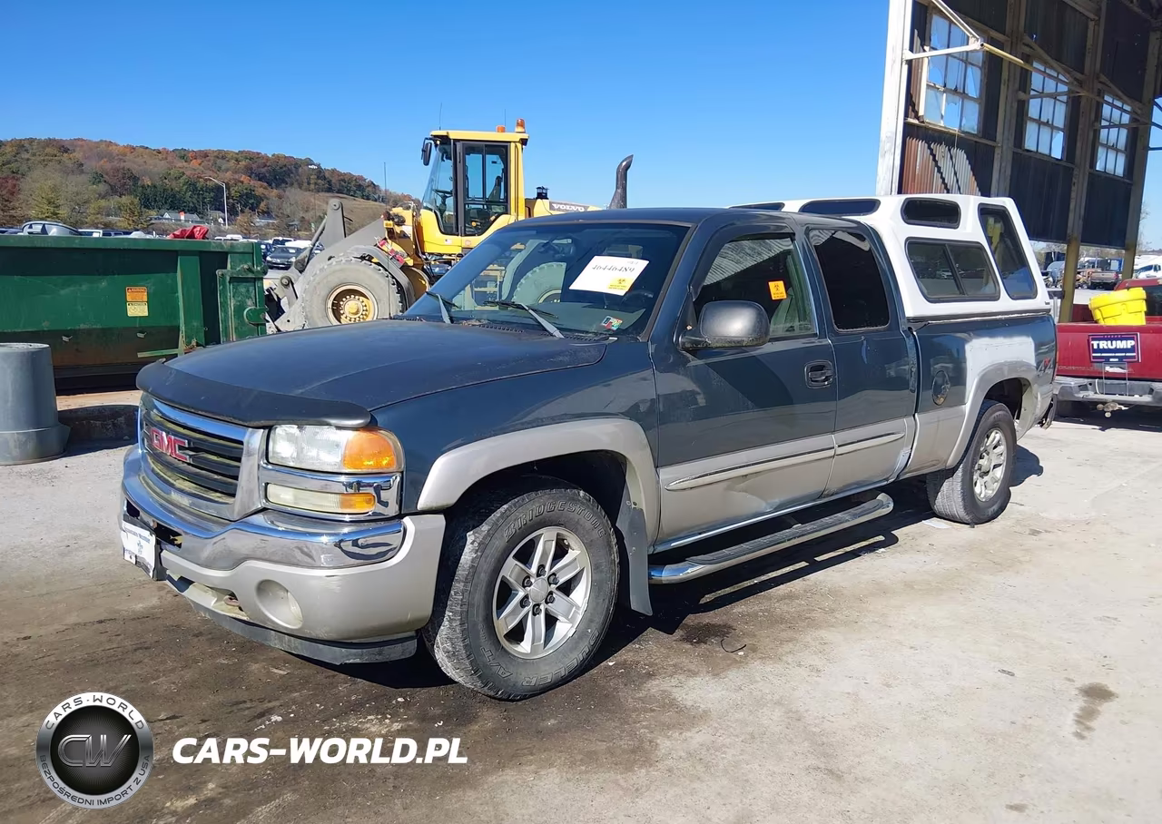 2006 GMC Sierra 1500 Sle1 VIN:1GTEK19Z16Z278451 - 2