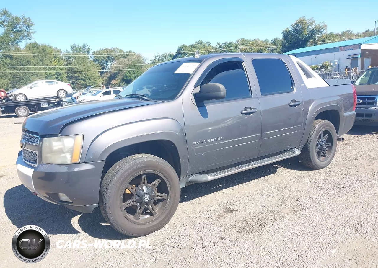 2010 Chevrolet Avalanche 1500 Lt1 VIN:3GNVKFE01AG126349 - 2