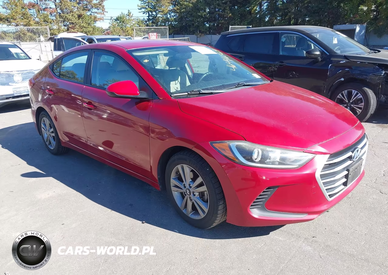 2017 Hyundai Elantra Se VIN:KMHD84LF9HU188583 - 1