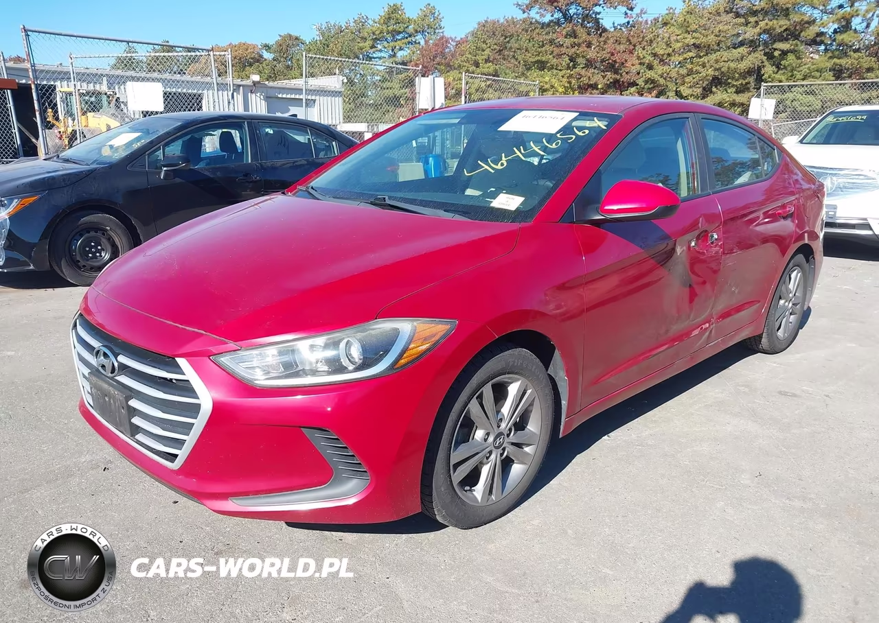 2017 Hyundai Elantra Se VIN:KMHD84LF9HU188583 - 2