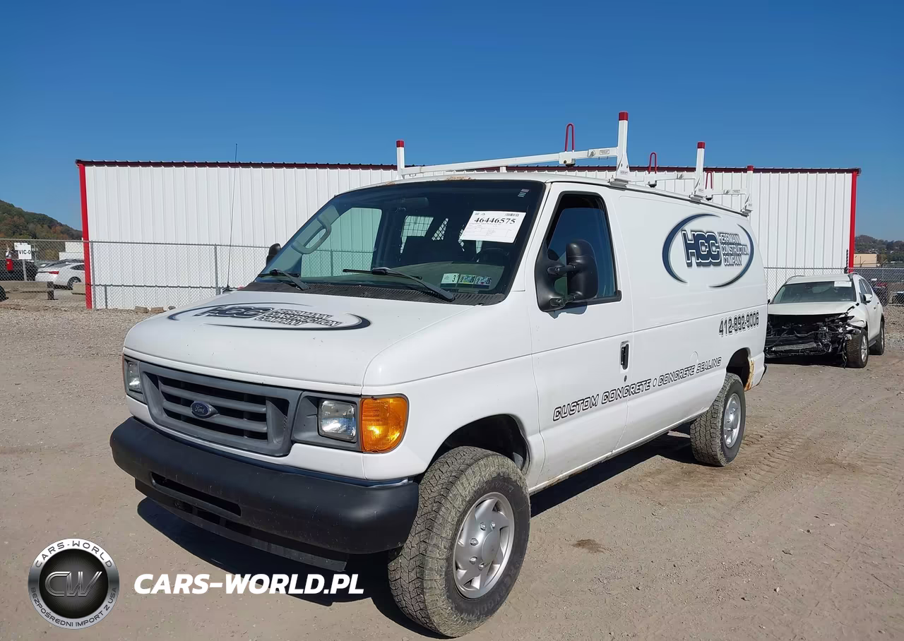 2007 Ford E-250 Commercial-Recreational VIN:1FTNE24W77DB09446 - 2