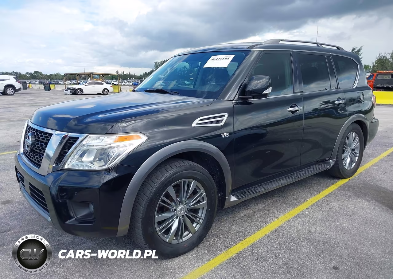 2019 Nissan Armada Sv VIN:JN8AY2ND3K9087335 - 2