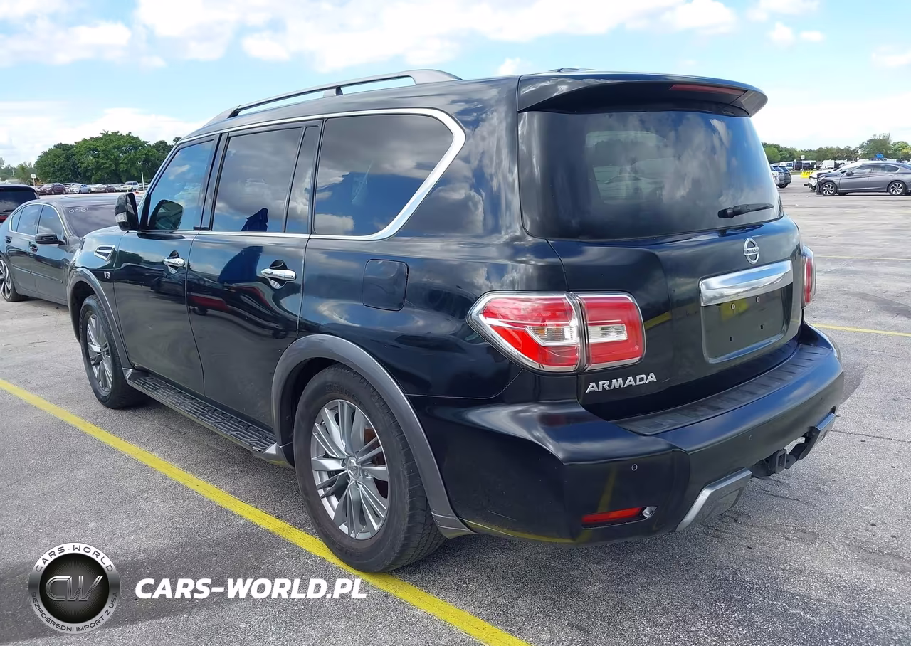 2019 Nissan Armada Sv VIN:JN8AY2ND3K9087335 - 3