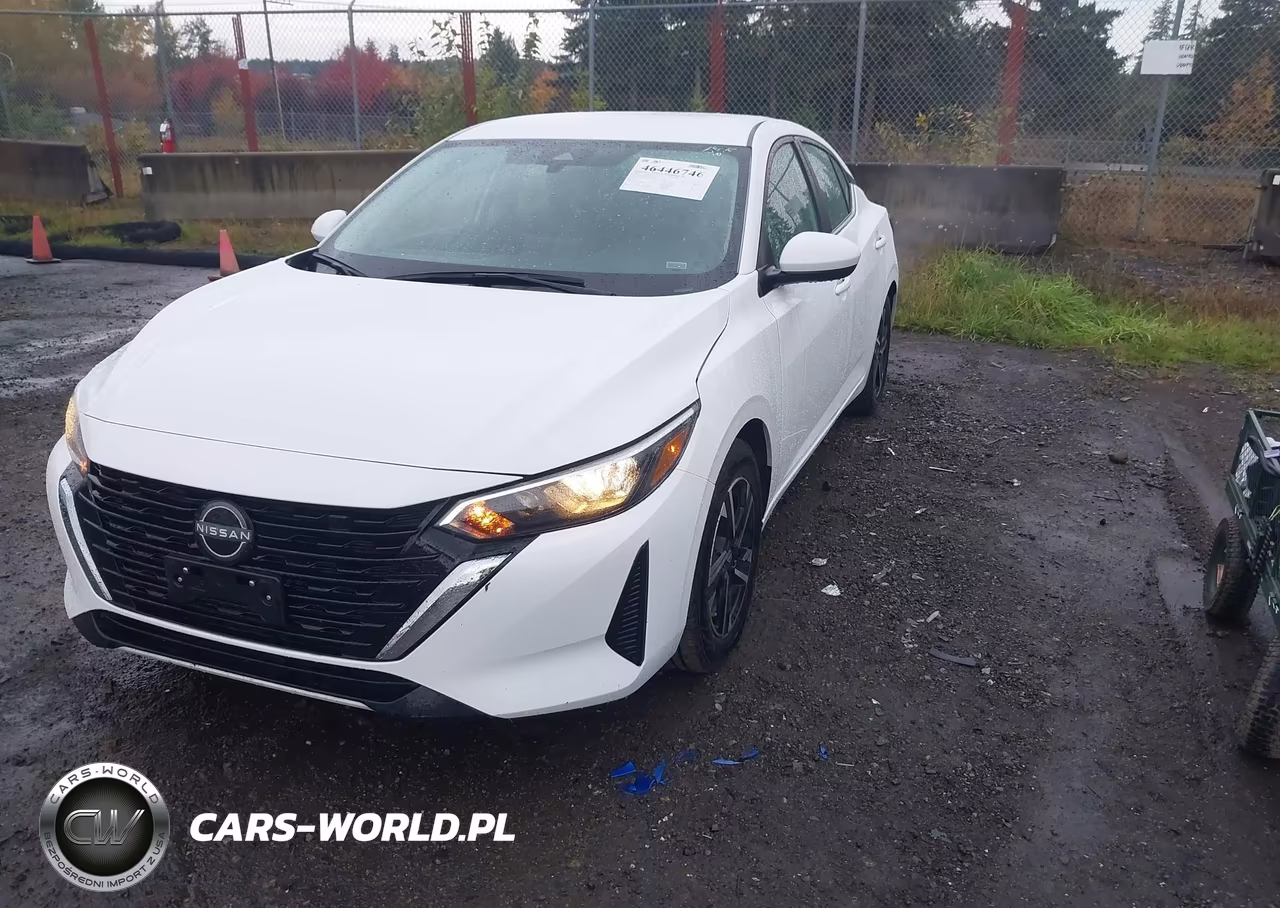 2025 Nissan Sentra Sv VIN:3N1AB8CV8SY389180 - 2