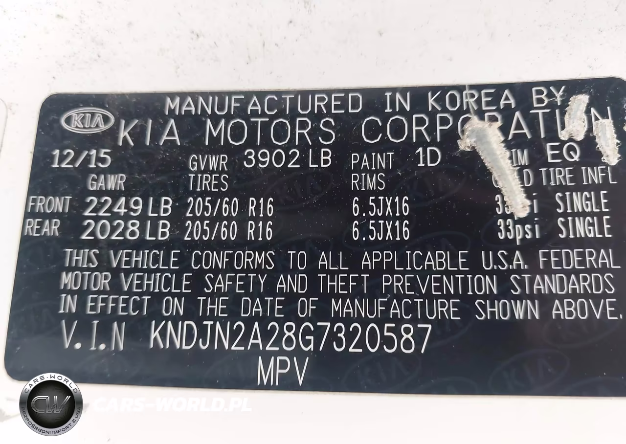 2016 Kia Soul VIN:KNDJN2A28G7320587 - 15