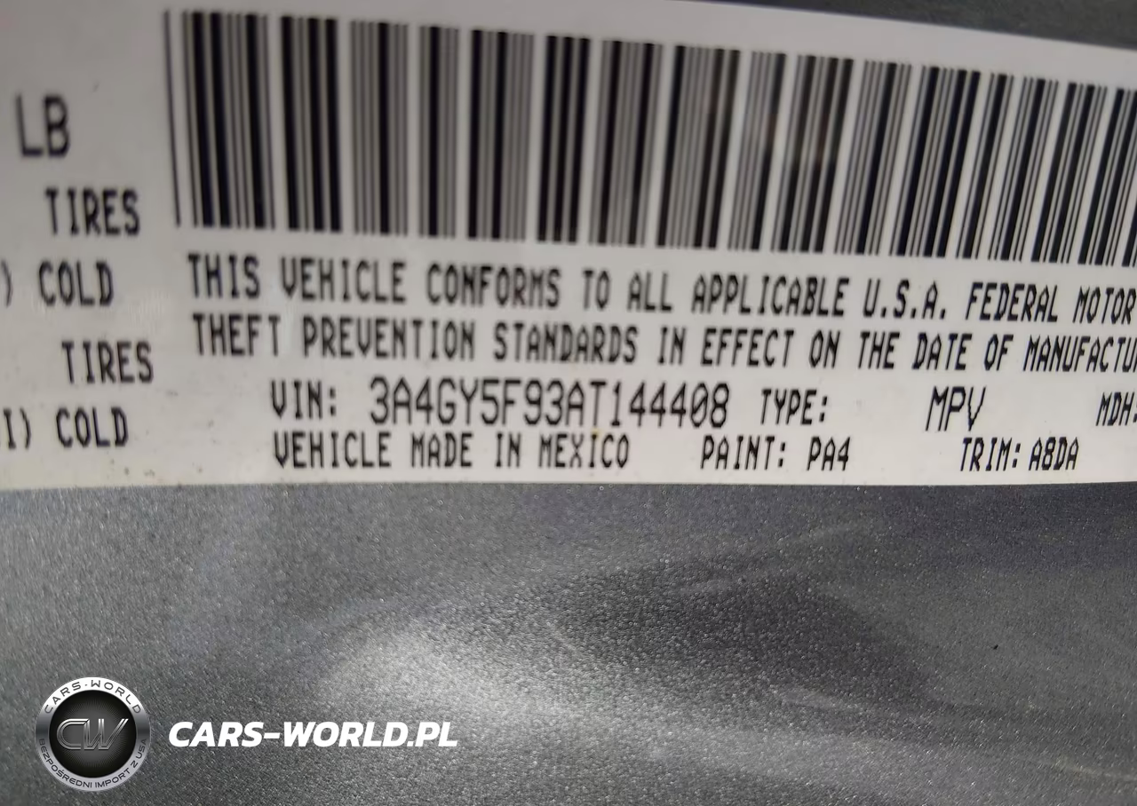 2010 Chrysler Pt Cruiser Classic VIN:3A4GY5F93AT144408 - 9