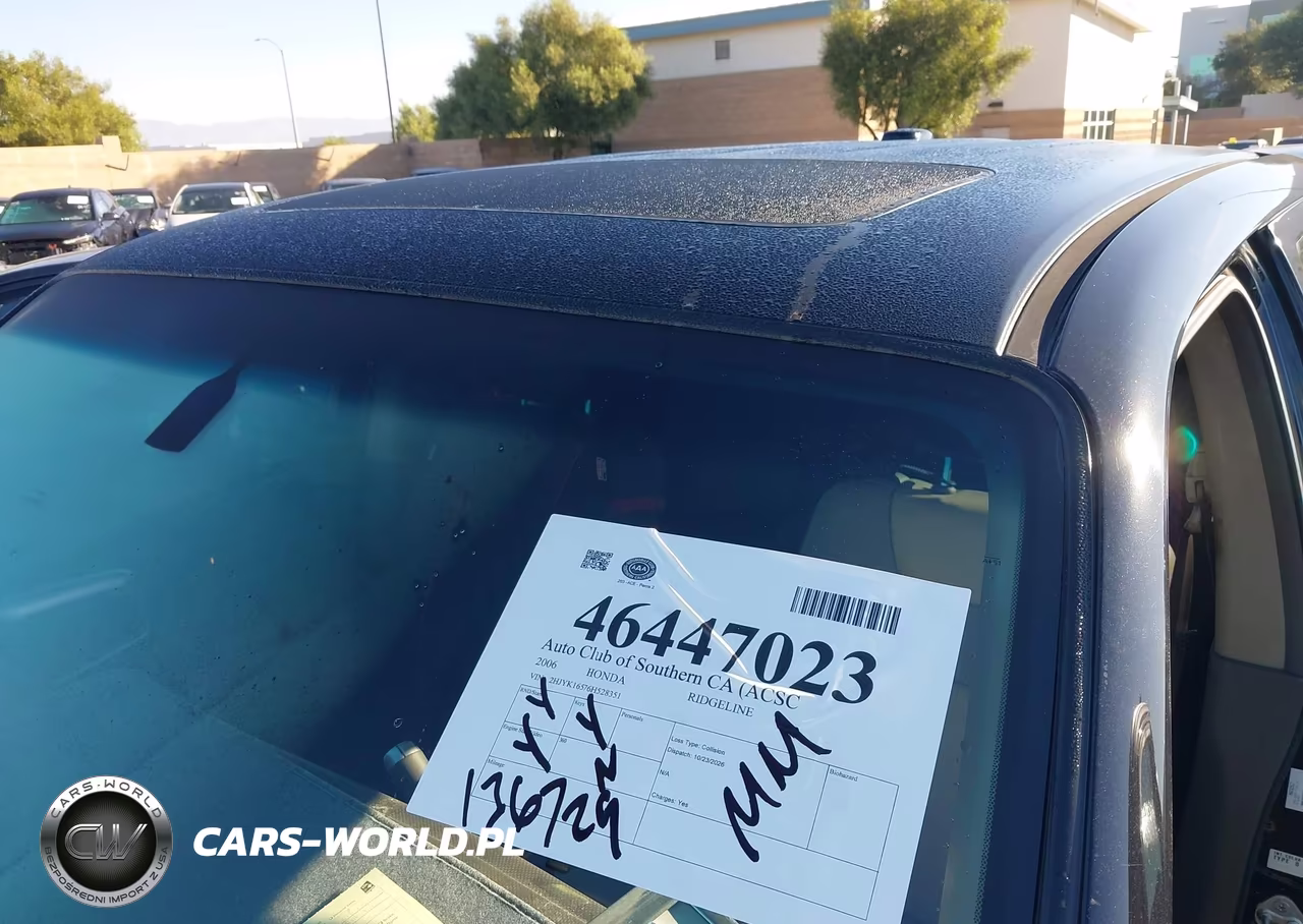2006 Honda Ridgeline Rtl VIN:2HJYK16576H528351 - 13