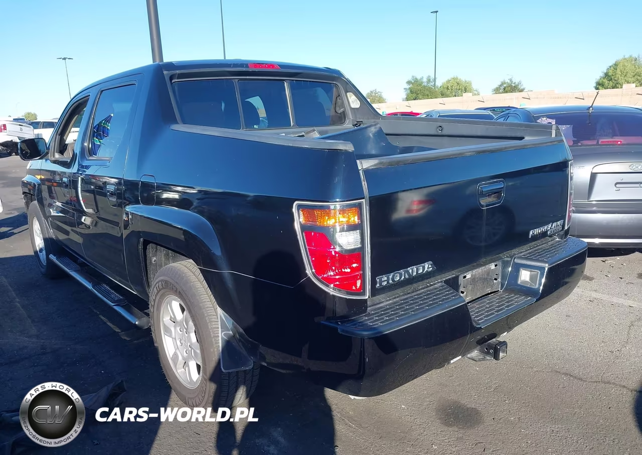 2006 Honda Ridgeline Rtl VIN:2HJYK16576H528351 - 3