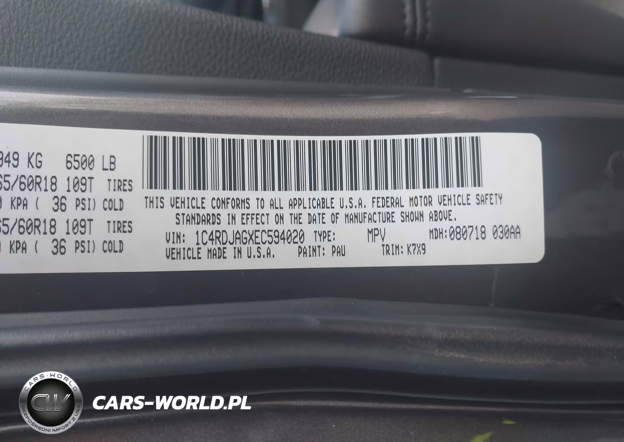 2014 Dodge Durango Sxt VIN:1C4RDJAGXEC594020 - 9
