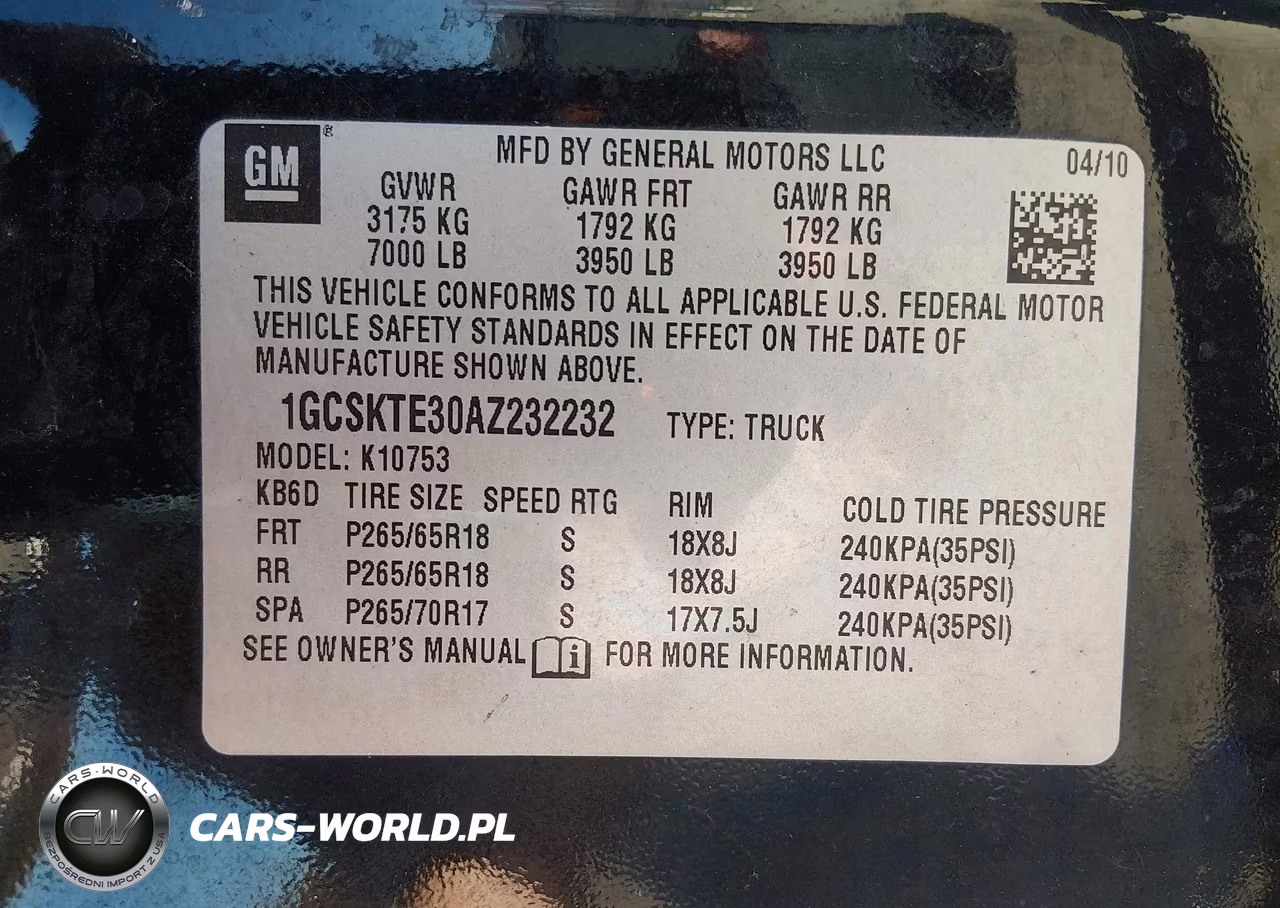 2010 Chevrolet Silverado 1500 Ltz VIN:1GCSKTE30AZ232232 - 9