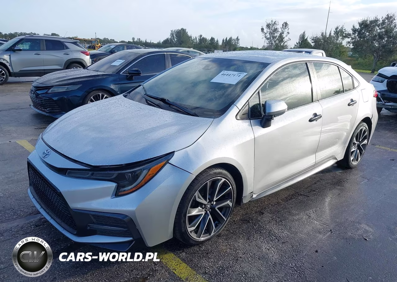 2021 Toyota Corolla Se Nightshade Edition VIN:5YFS4MCE5MP059021 - 2