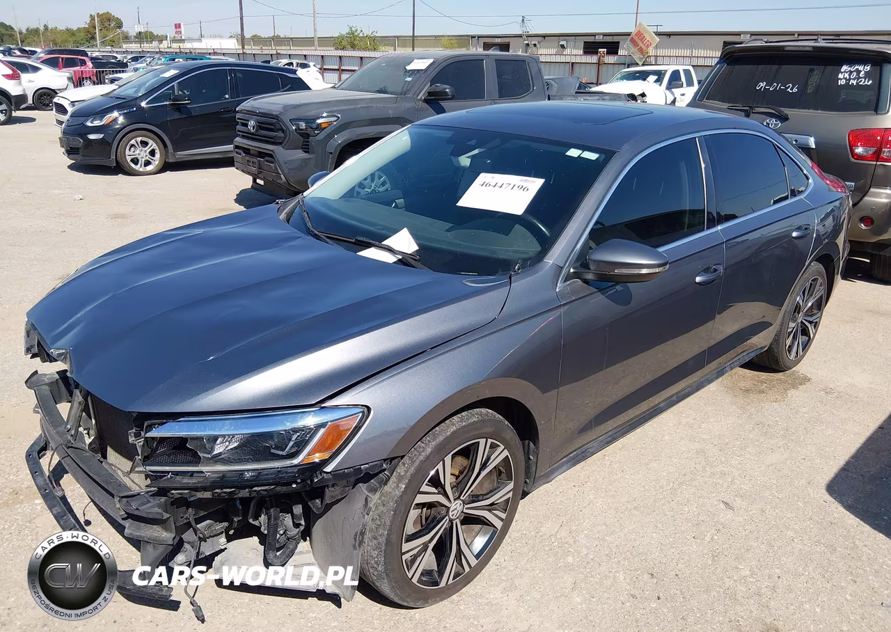2021 Volkswagen Passat 2.0T Se VIN:1VWSA7A37MC007259 - 2