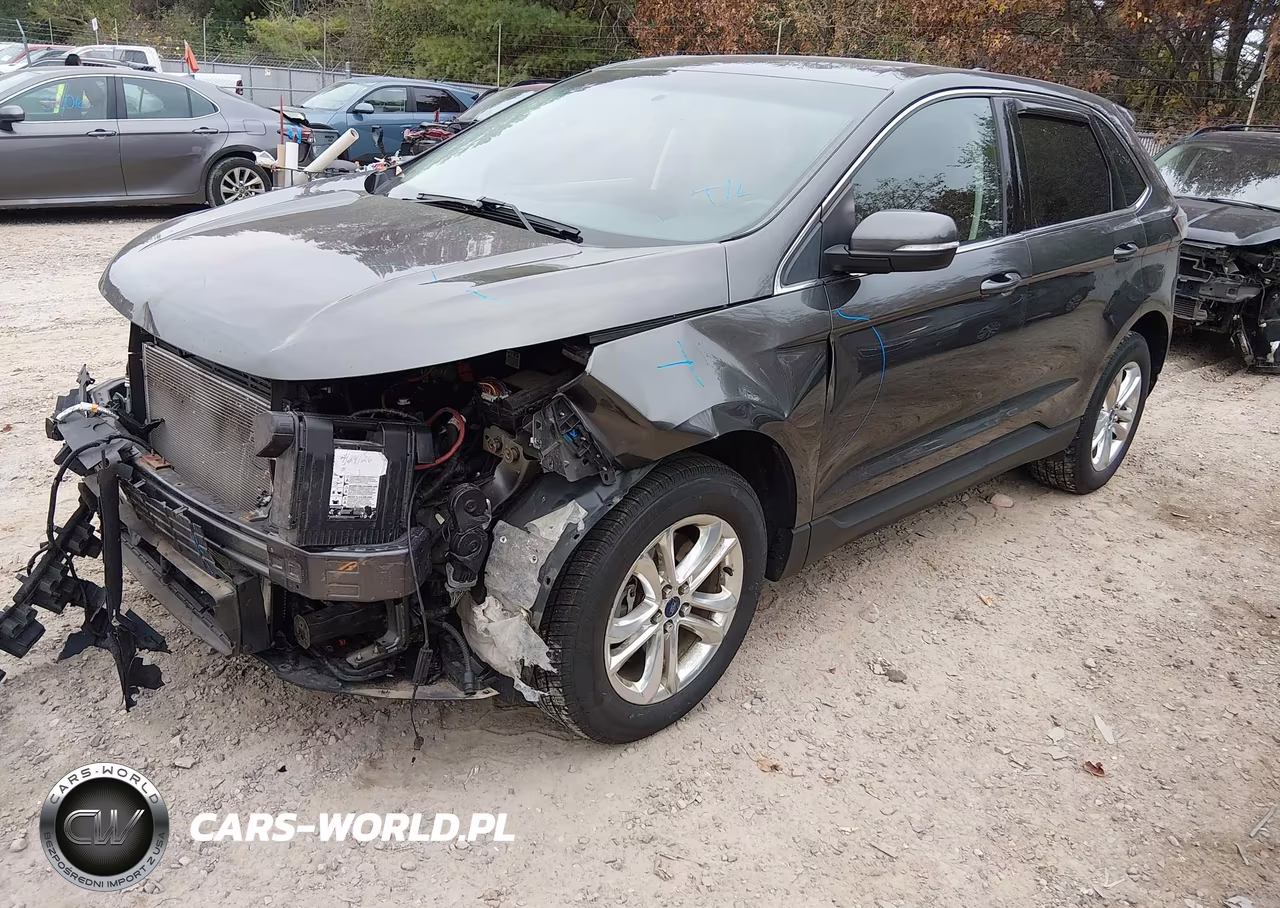 2015 Ford Edge Sel VIN:2FMTK4J84FBB25671 - 2