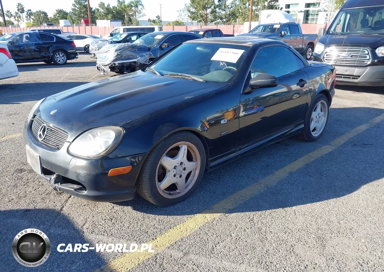 1999 Mercedes-Benz Slk 230 Kompressor VIN:WDBKK47F2XF138066 - 2
