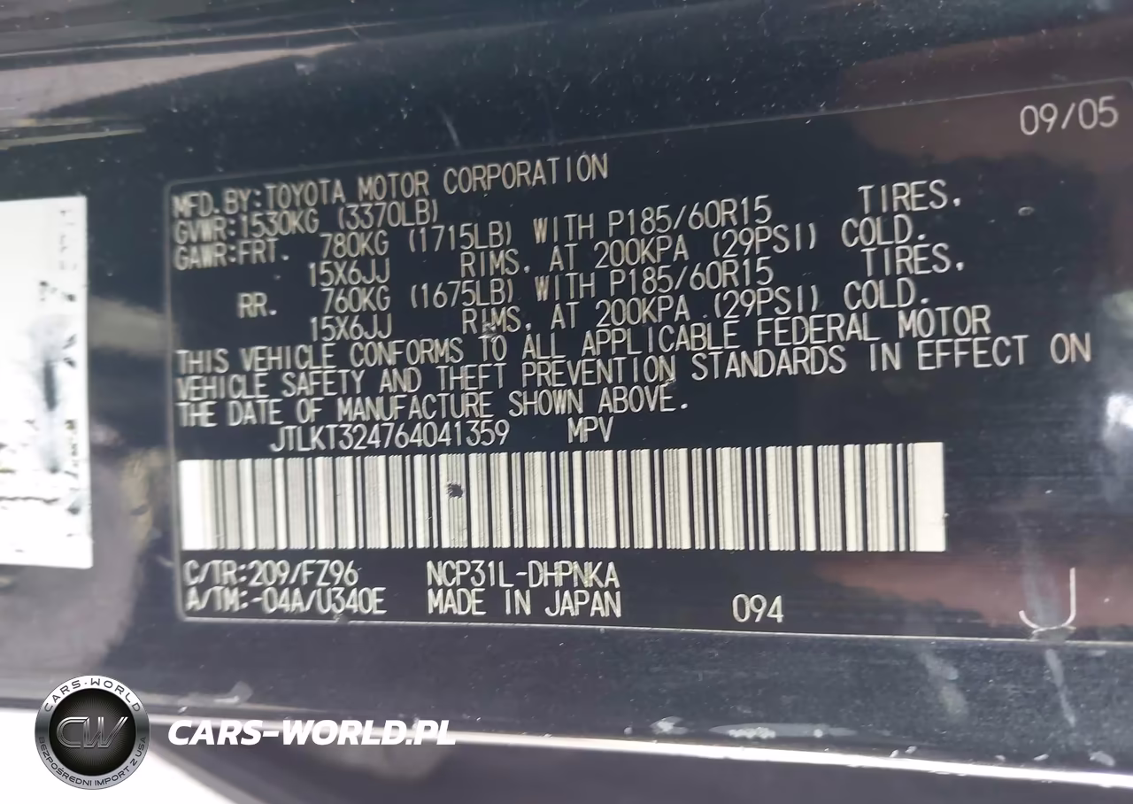2006 Scion Xb VIN:JTLKT324764041359 - 9