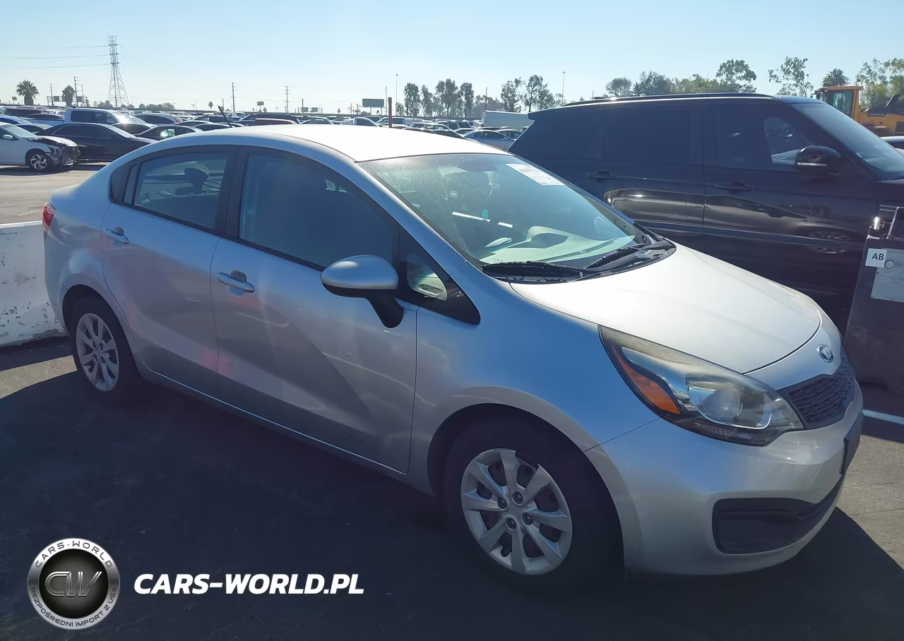 2015 Kia Rio Lx VIN:KNADM4A33F6506544 - 1
