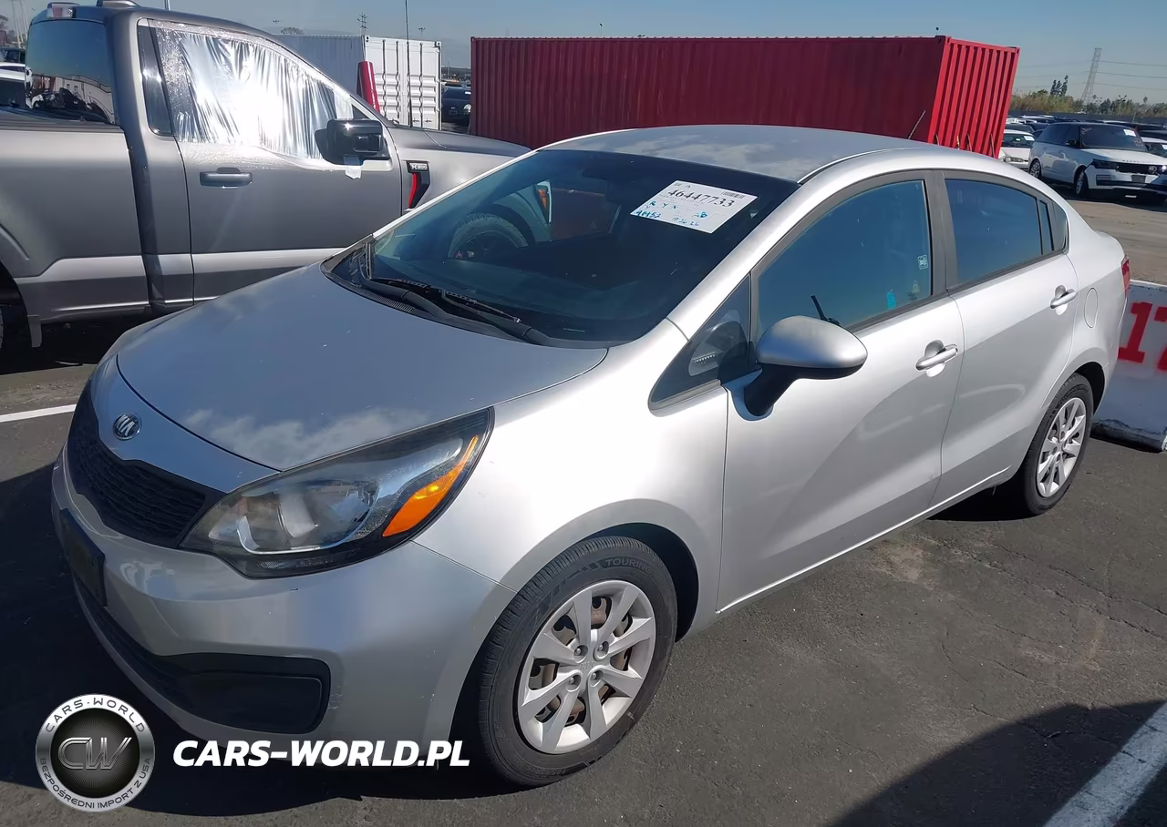 2015 Kia Rio Lx VIN:KNADM4A33F6506544 - 2