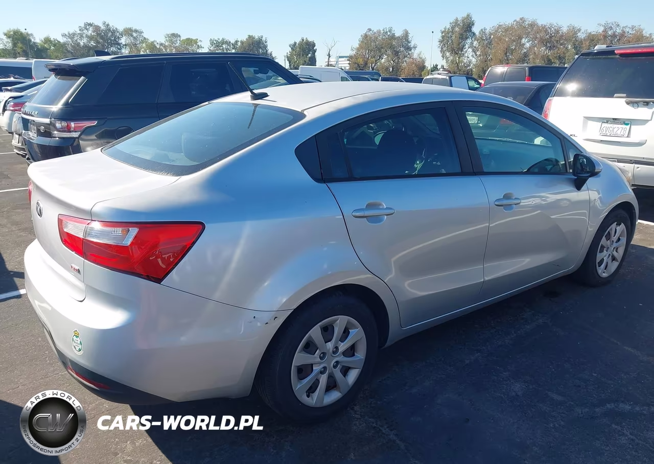 2015 Kia Rio Lx VIN:KNADM4A33F6506544 - 4
