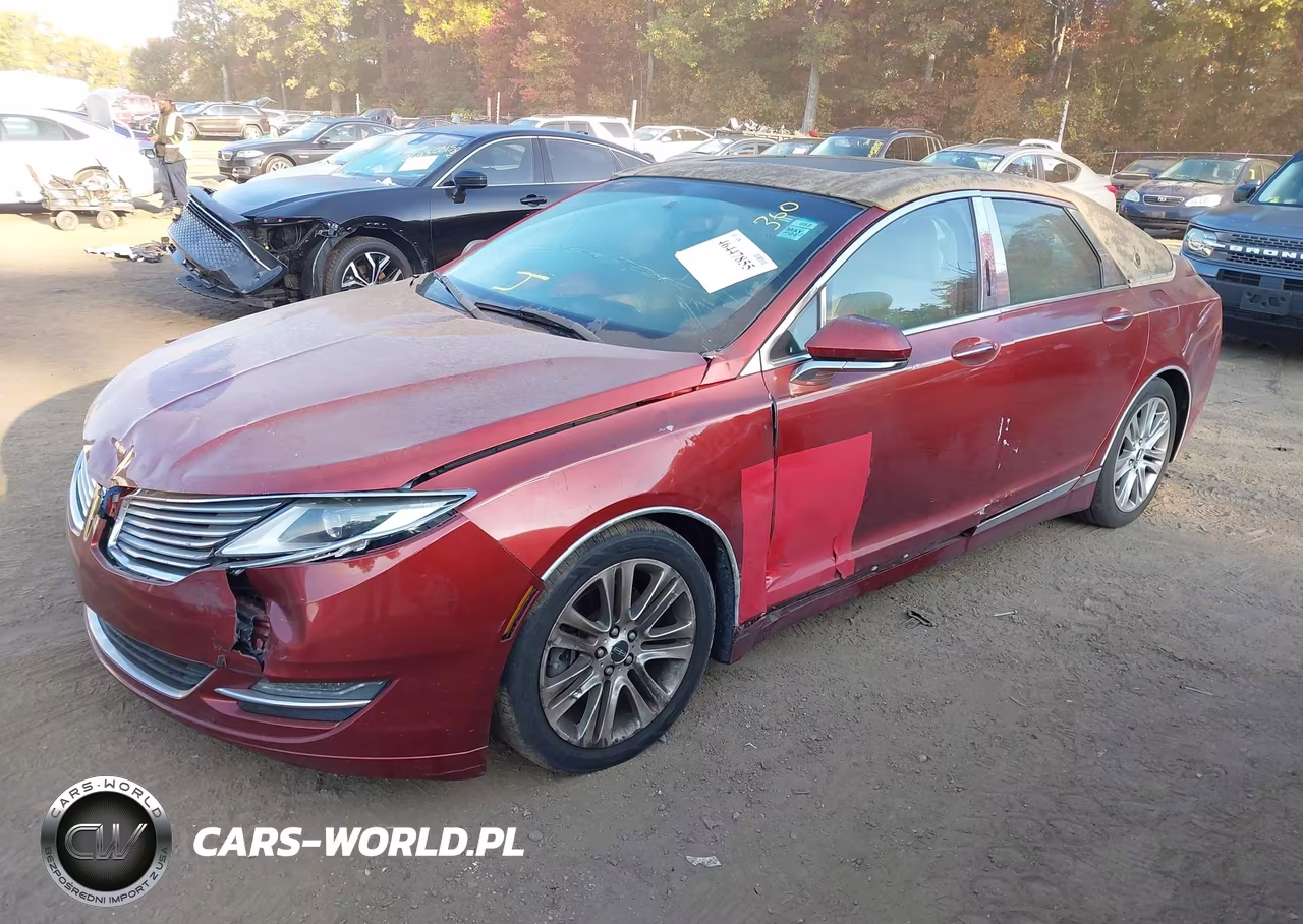2014 Lincoln Mkz VIN:3LN6L2G92ER827633 - 2