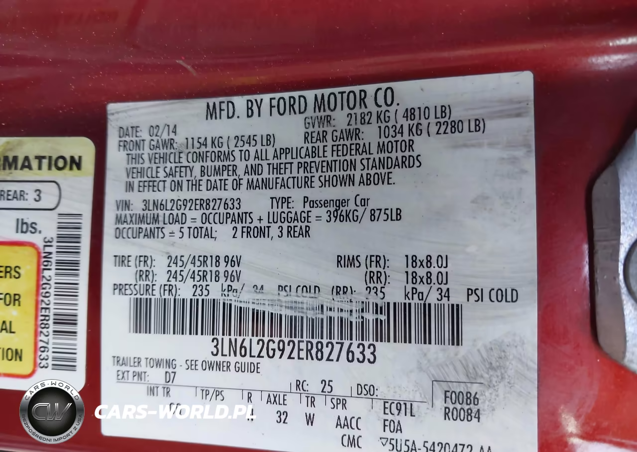 2014 Lincoln Mkz VIN:3LN6L2G92ER827633 - 9