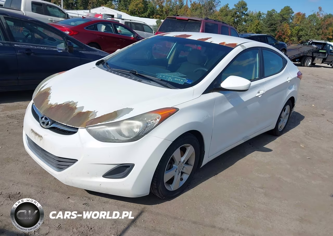 2013 Hyundai Elantra Gls VIN:5NPDH4AE8DH406449 - 2