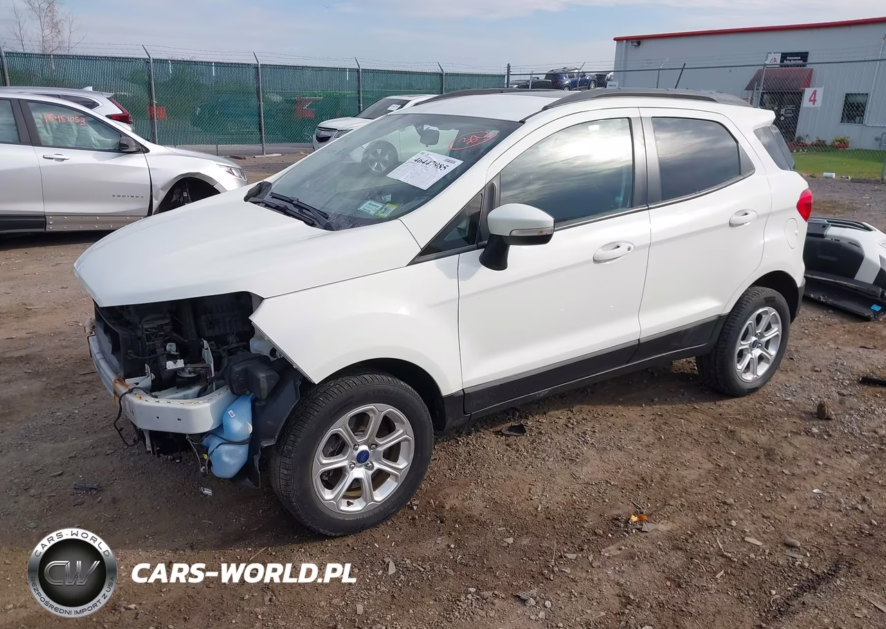 2019 Ford Ecosport Se VIN:MAJ6S3GL7KC301880 - 2