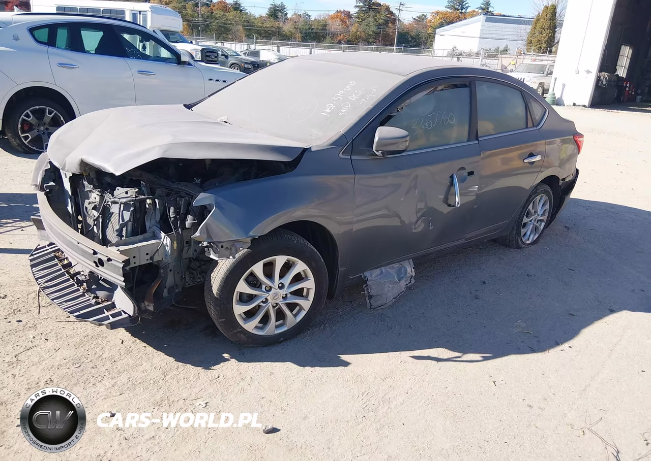 2018 Nissan Sentra Sv VIN:3N1AB7AP5JY262500 - 2