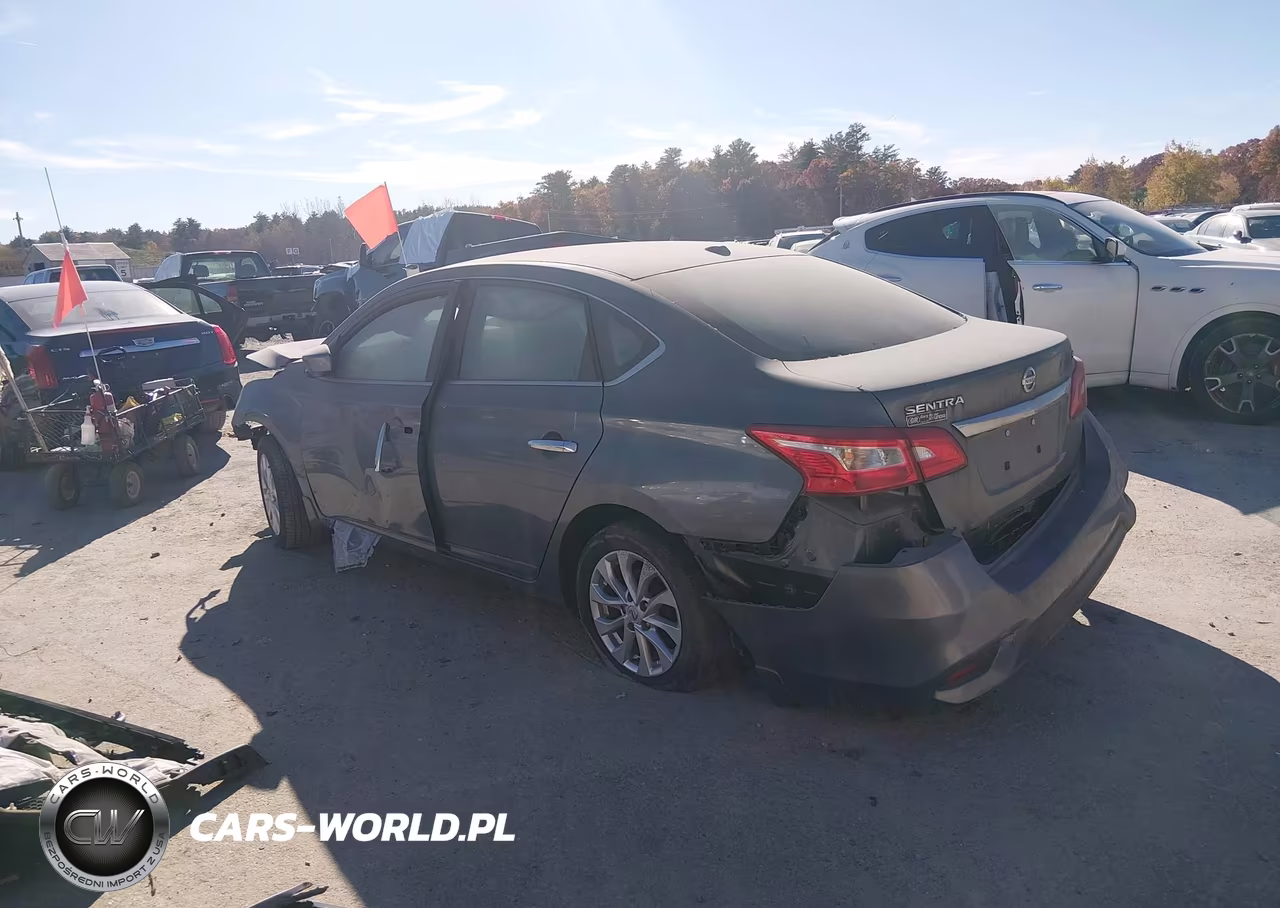 2018 Nissan Sentra Sv VIN:3N1AB7AP5JY262500 - 3