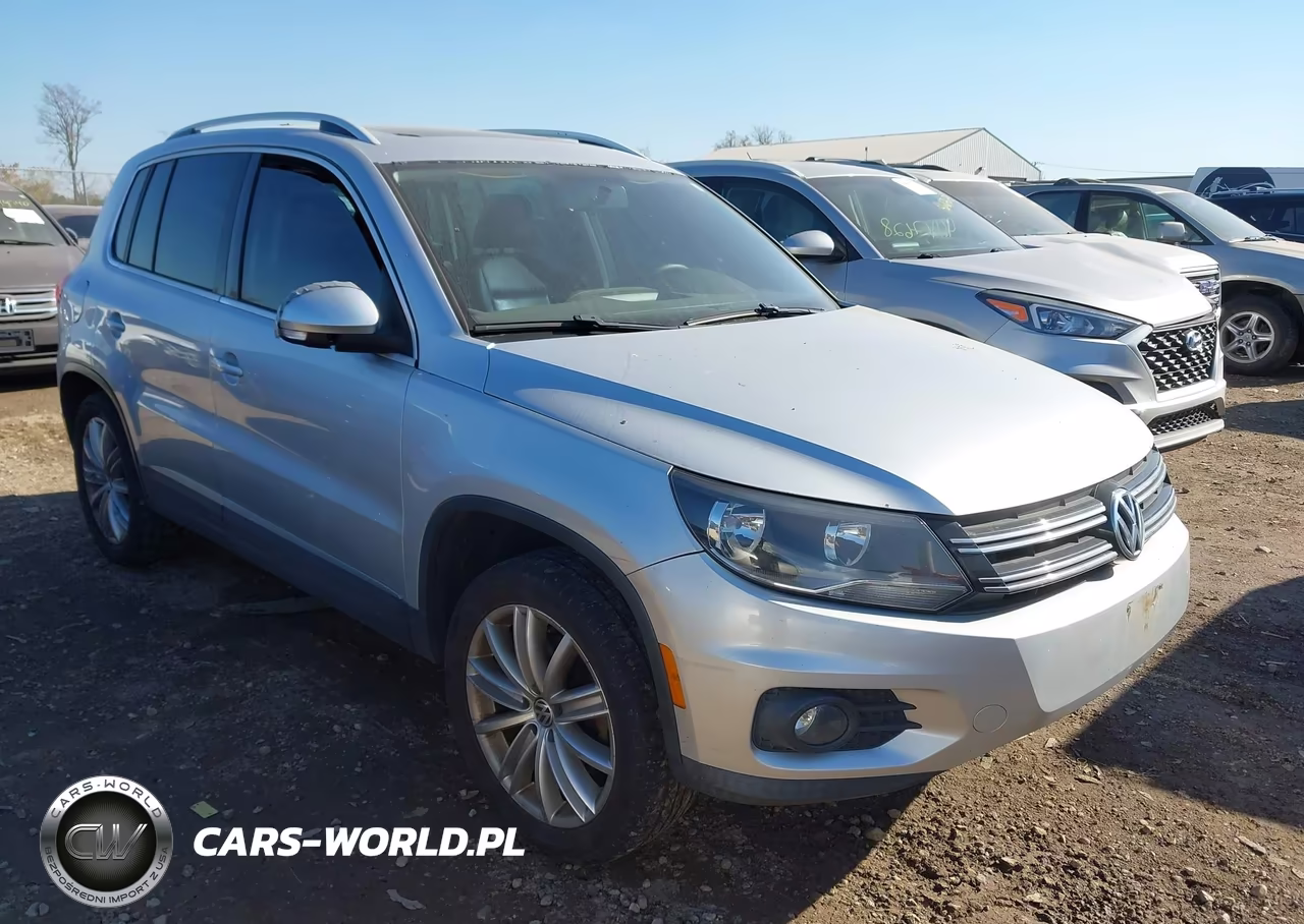 2012 Volkswagen Tiguan Se VIN:WVGBV7AX6CW593701 - 1