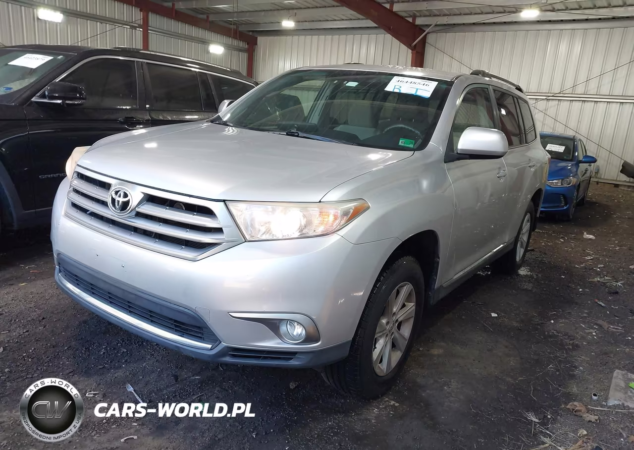 2013 Toyota Highlander Base Plus V6 VIN:5TDZK3EH2DS109189 - 2