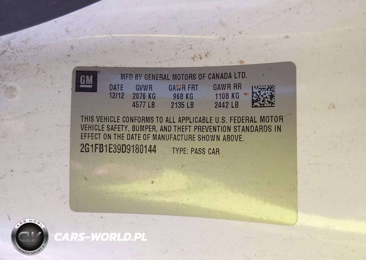 2013 Chevrolet Camaro 1Lt VIN:2G1FB1E39D9180144 - 9