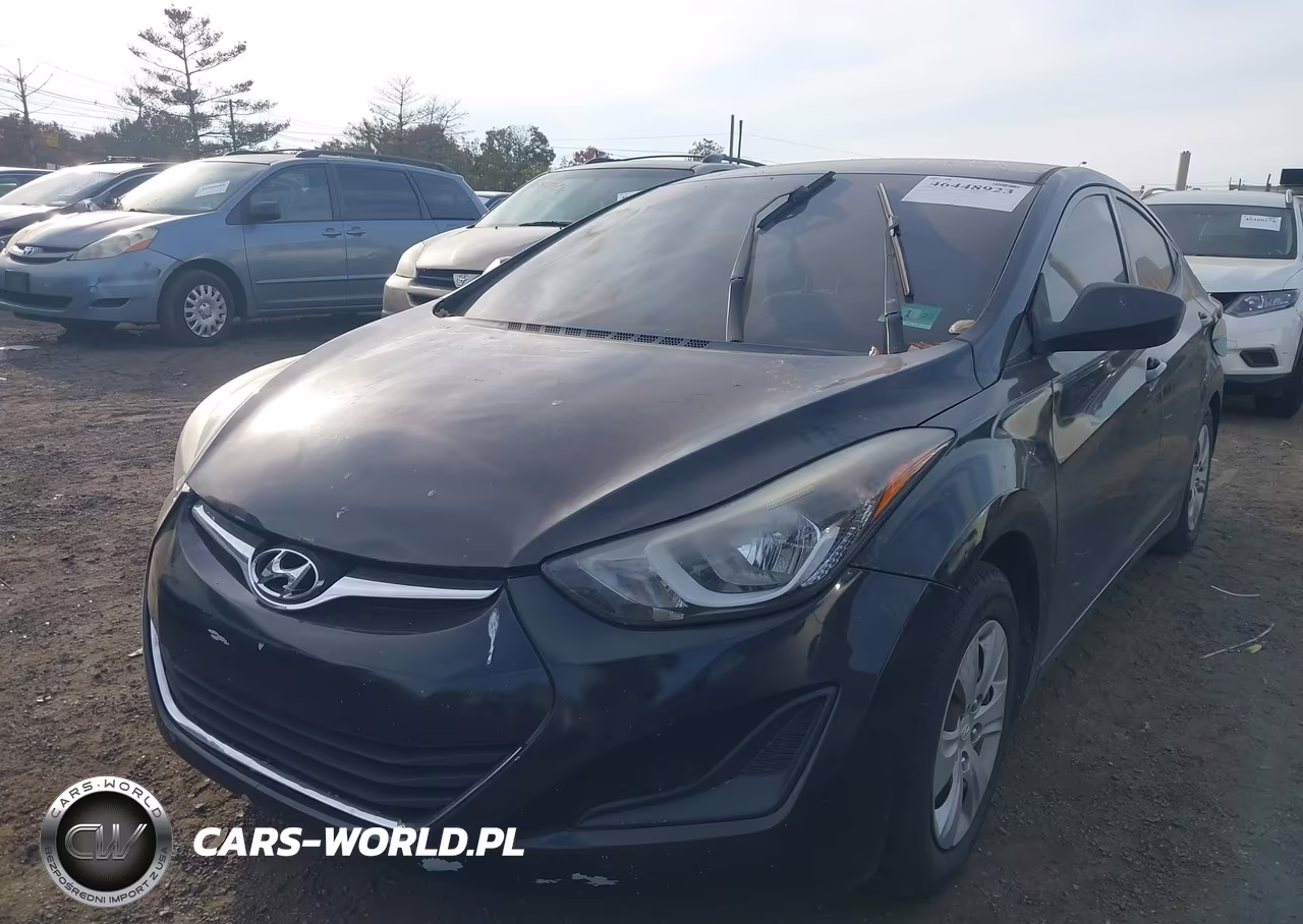 2016 Hyundai Elantra Se VIN:KMHDH4AE0GU636881 - 2