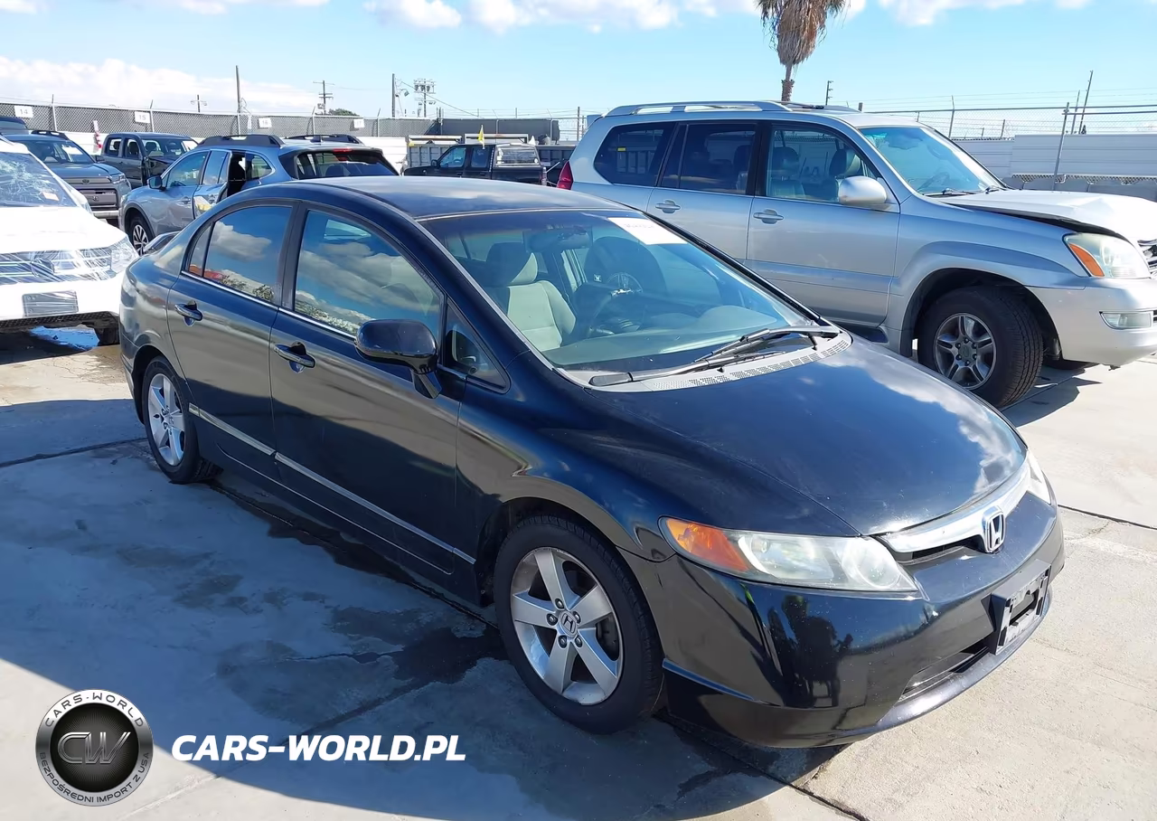 2007 Honda Civic Lx VIN:2HGFA16577H500406 - 1