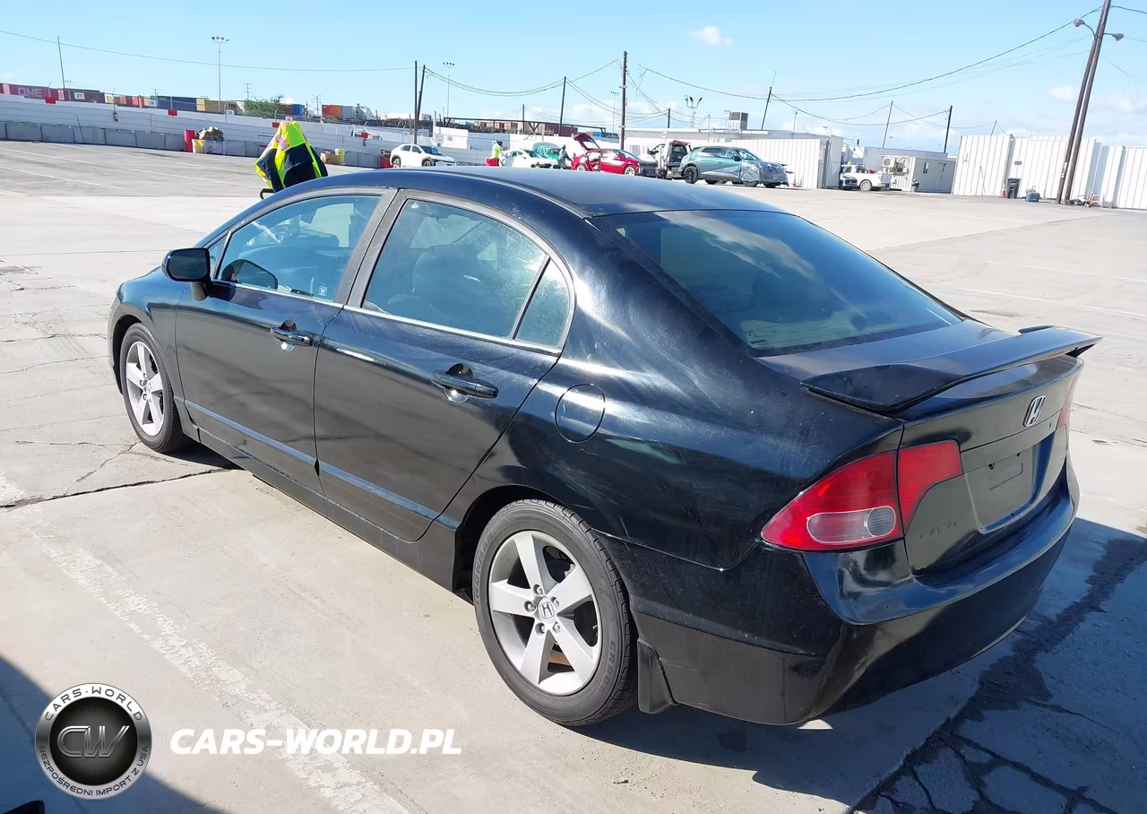 2007 Honda Civic Lx VIN:2HGFA16577H500406 - 3