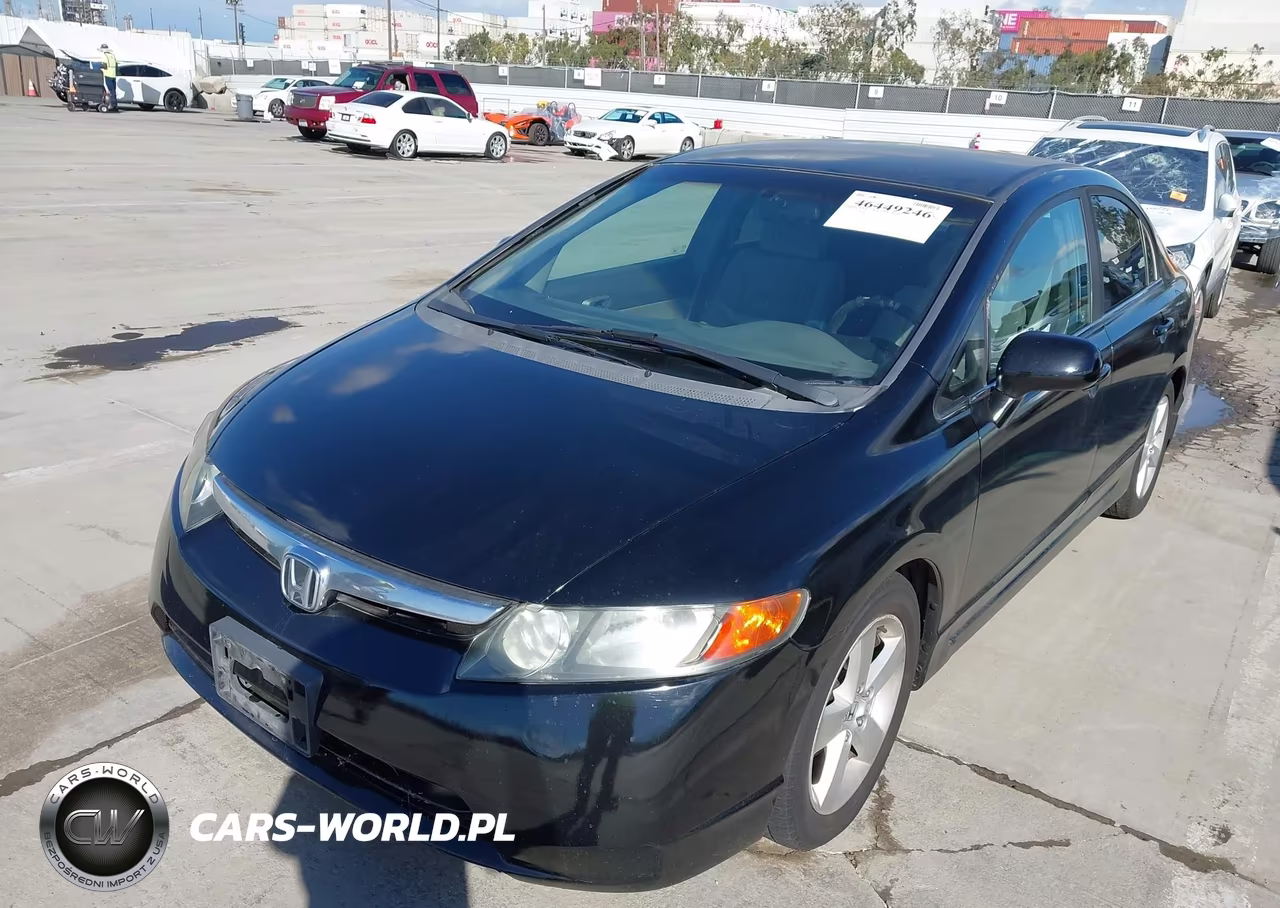 2007 Honda Civic Lx VIN:2HGFA16577H500406 - 6