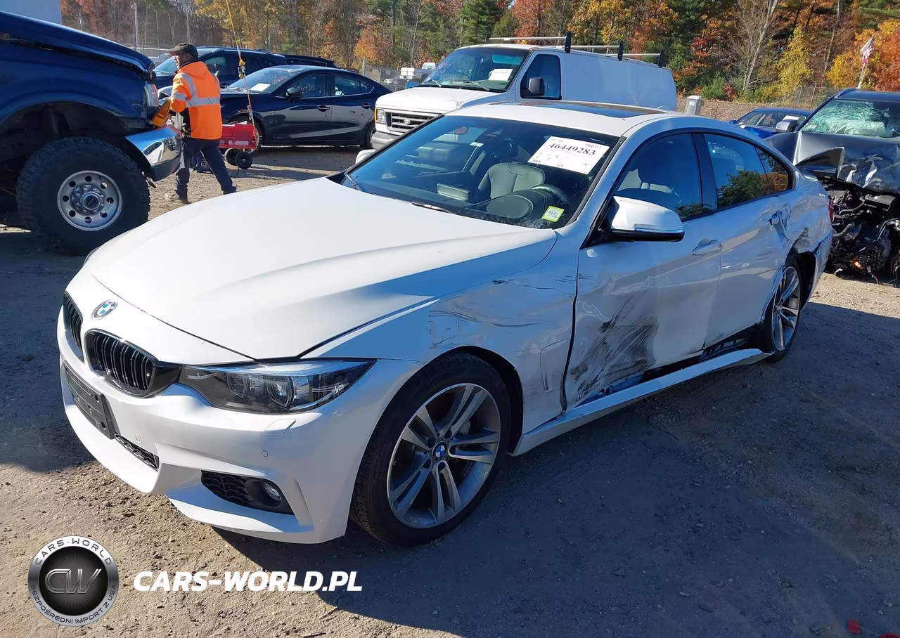 2018 BMW 440I Gran Coupe VIN:WBA4J5C55JBF07534 - 2