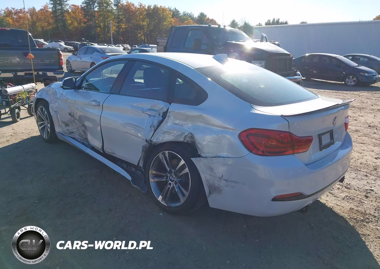 2018 BMW 440I Gran Coupe VIN:WBA4J5C55JBF07534 - 3
