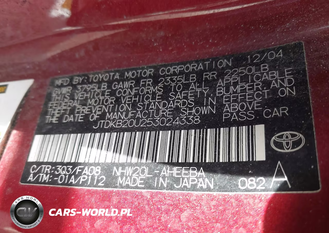 2005 Toyota Prius VIN:JTDKB20U253024338 - 9