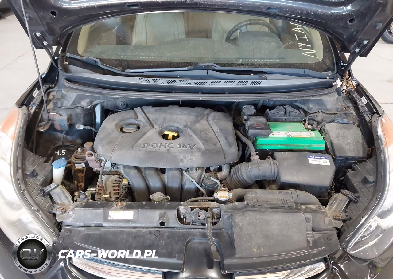 2012 Hyundai Elantra Gls (Ulsan Plant) VIN:KMHDH4AE6CU181514 - 10