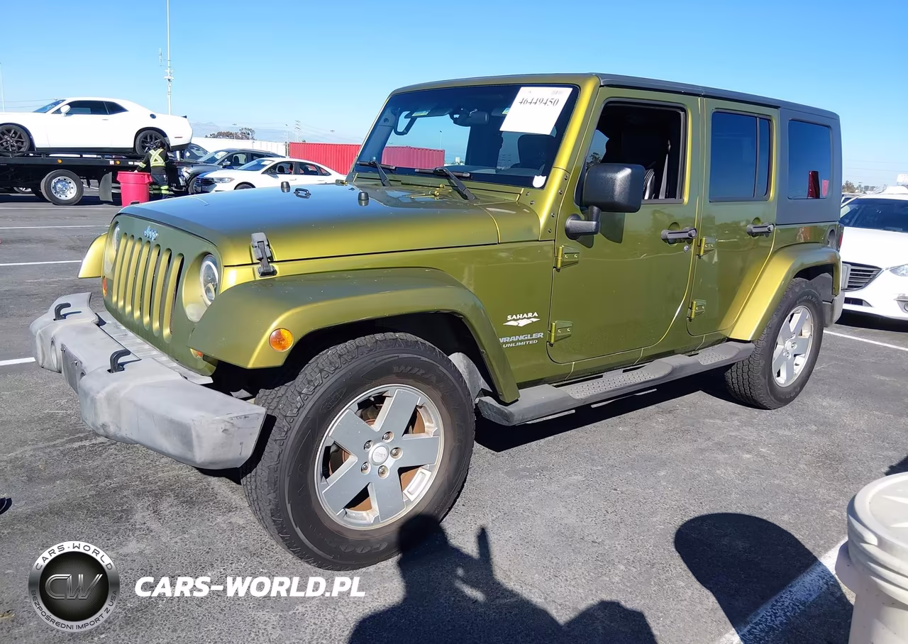 2007 Jeep Wrangler Unlimited Sahara VIN:1J4GB59197L141864 - 2