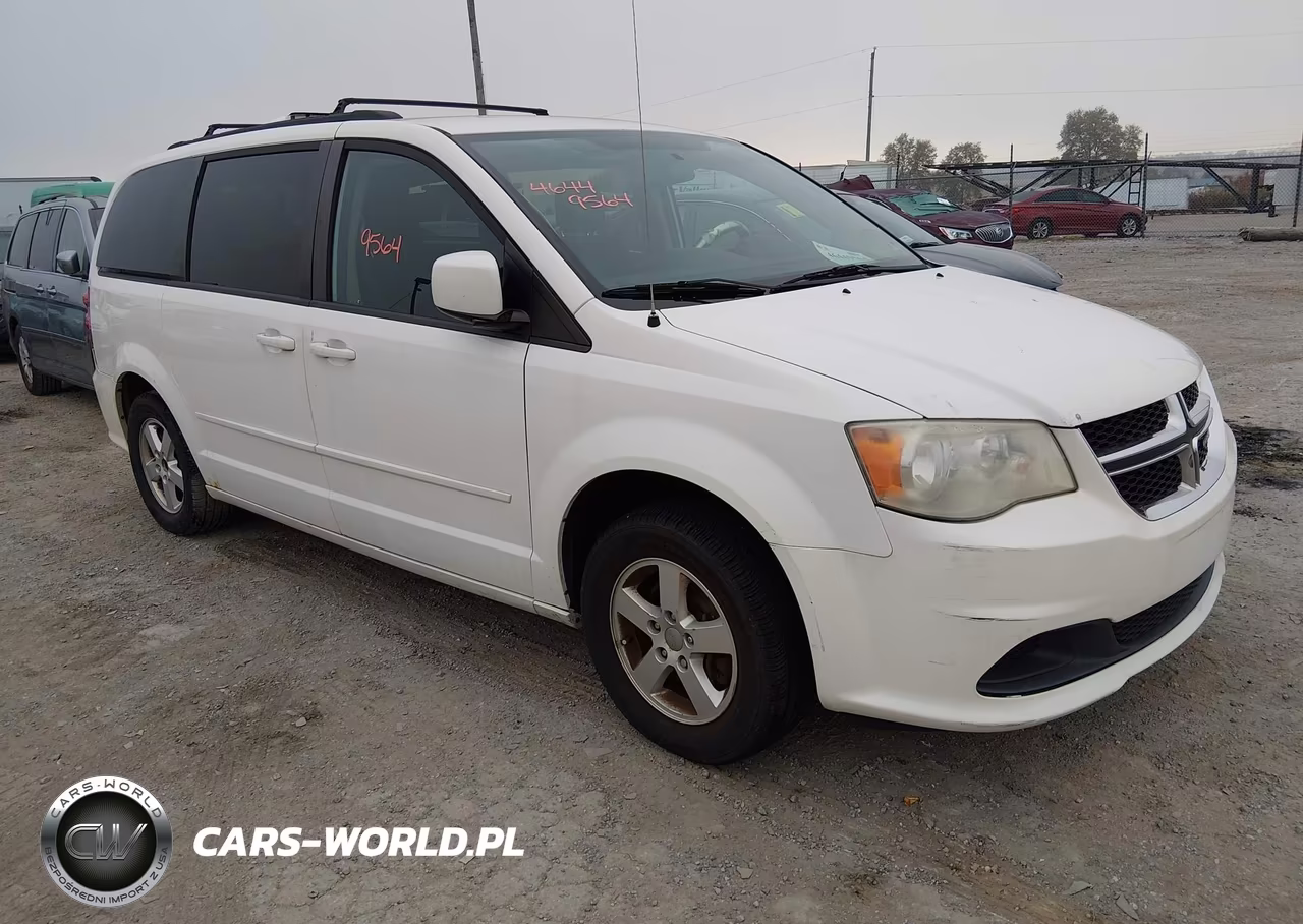 2012 Dodge Grand Caravan Sxt VIN:2C4RDGCGXCR257545 - 1