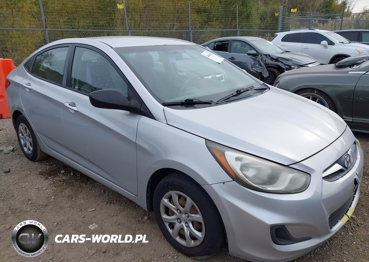 2014 Hyundai Accent Gls VIN:KMHCT4AEXEU665666 - 1