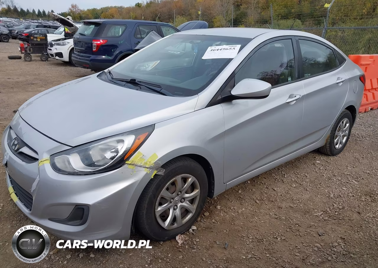 2014 Hyundai Accent Gls VIN:KMHCT4AEXEU665666 - 2